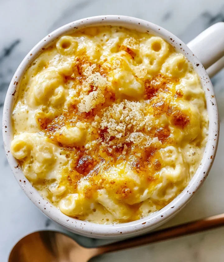 microwave mug mac and cheese
