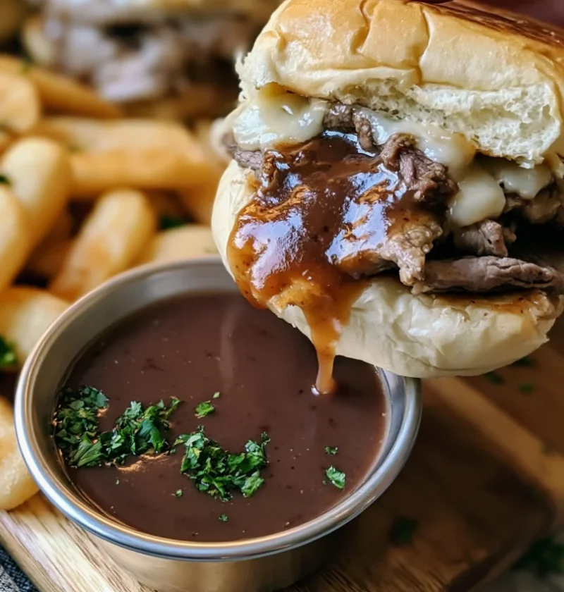 Easy French Dip Sandwiches