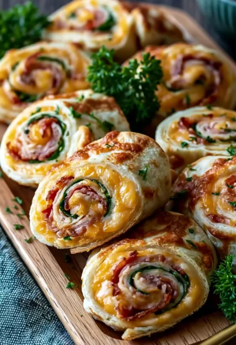 Easy Turkey & Cheese Pinwheel Bites