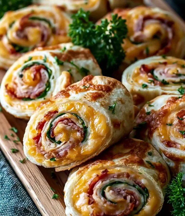 Easy Turkey & Cheese Pinwheel Bites