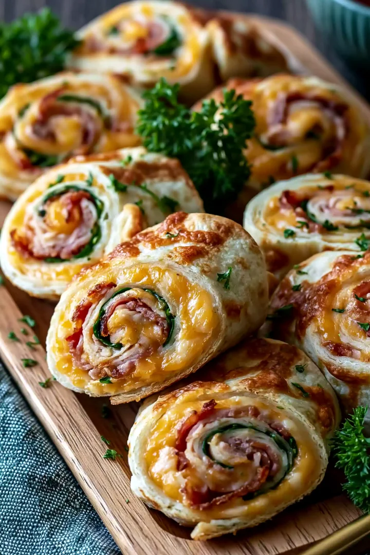 Easy Turkey & Cheese Pinwheel Bites