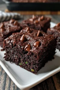 Fudgy Zucchini Brownies: A Secret Veggie Delight!