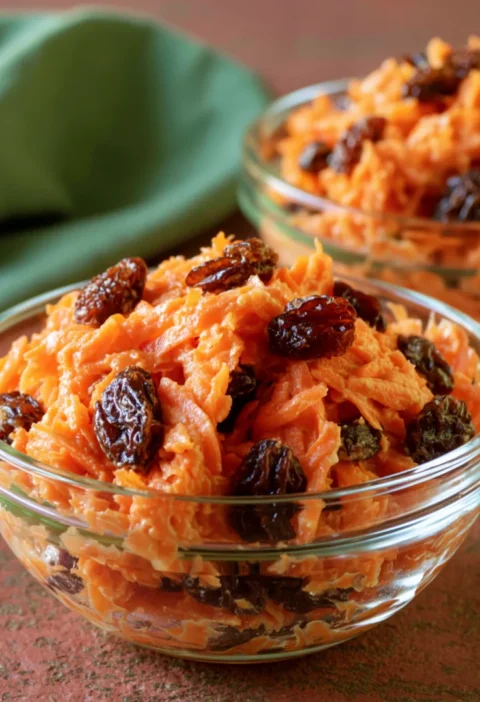 Great Grandma Carrot Raisin Salad