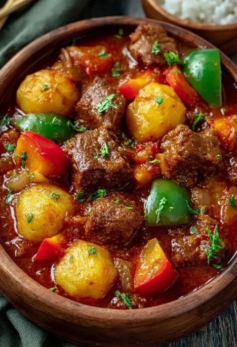 Beef Caldereta