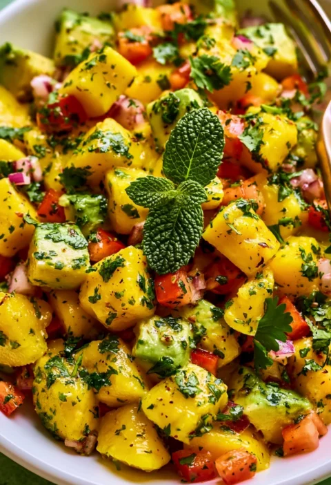 Mango Avocado Salad