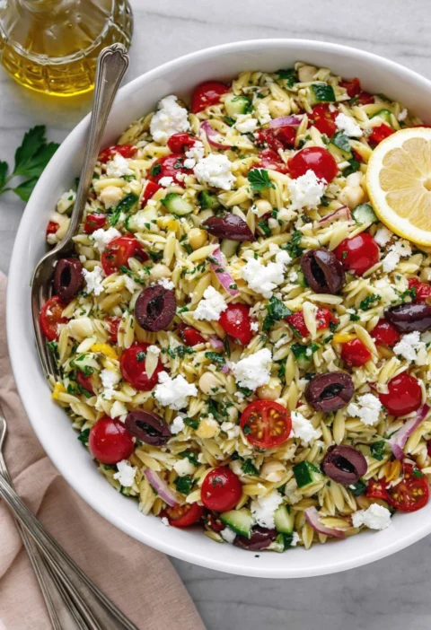 Mediterranean Orzo Salad