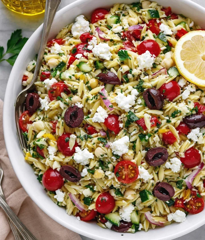 Mediterranean Orzo Salad
