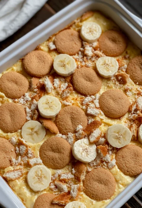 Old Fashioned Banana Pudding