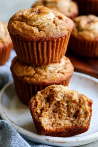 Peanut Butter Banana Muffins