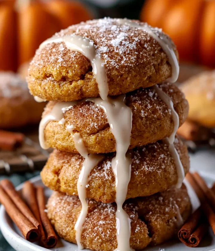 perfect pumpkin snickerdoodle cookies