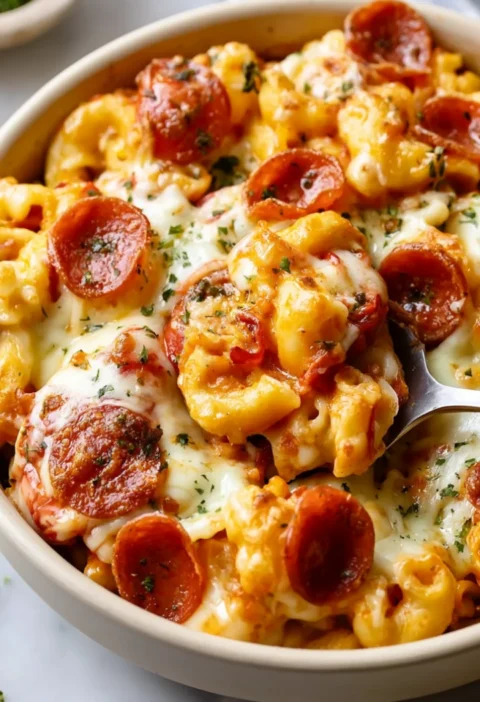 Pizza Mac and Cheese