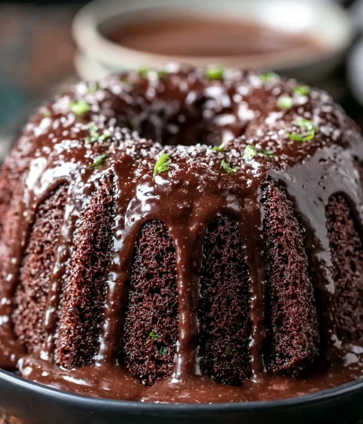 Rich Chocolate Zucchini Bundt Cake