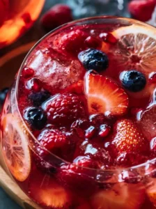 Rosé Berry Punch