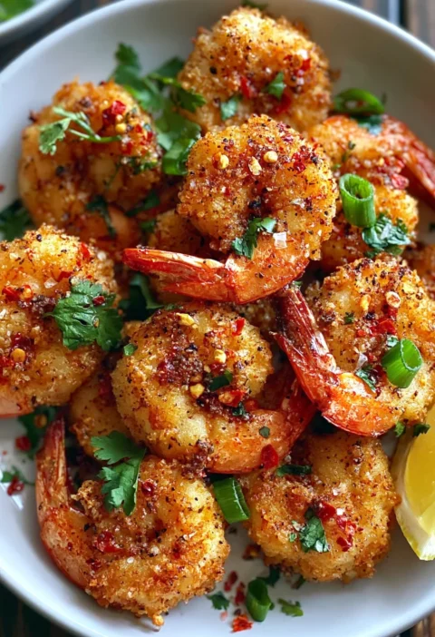 Salt and Pepper Crispy Shrimp