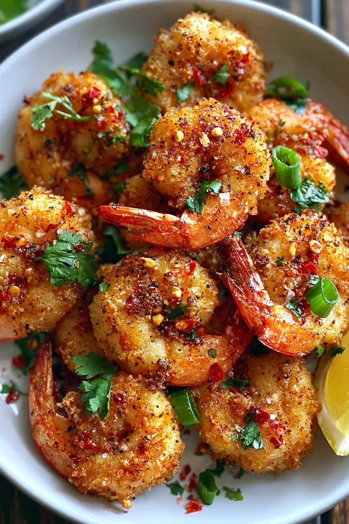 Salt and Pepper Crispy Shrimp