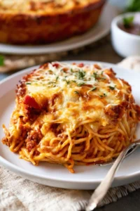 Spaghetti Pie