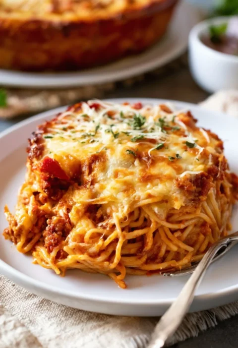 Spaghetti Pie