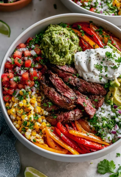 Steak Fajita Bowls
