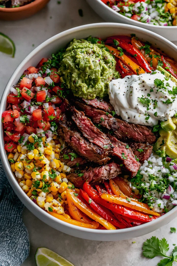 Steak Fajita Bowls