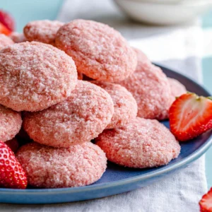 Strawberry Sugar Cookies