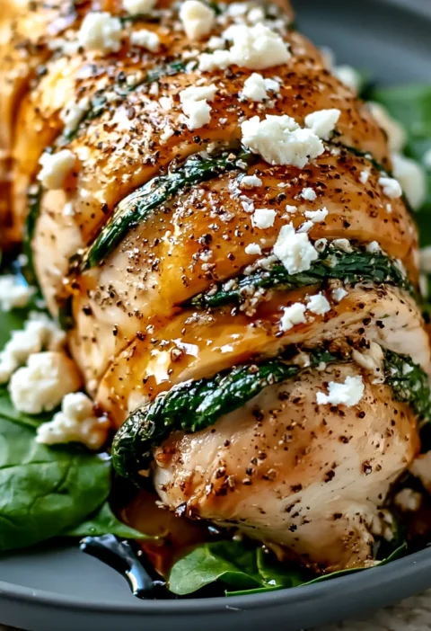 Juicy rolled chicken recipe