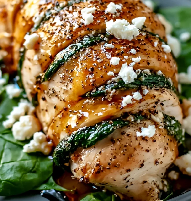 Juicy rolled chicken recipe