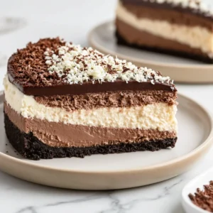 Triple Chocolate Cheesecake