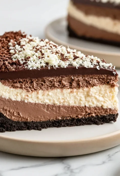 Triple Chocolate Cheesecake