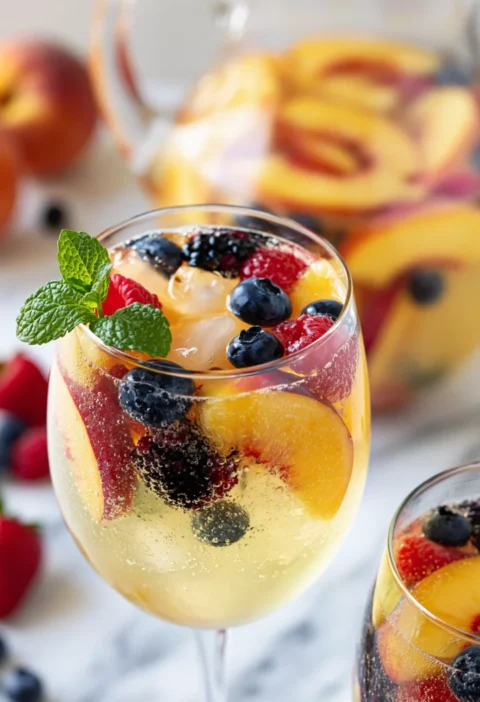 White Peach Sangria