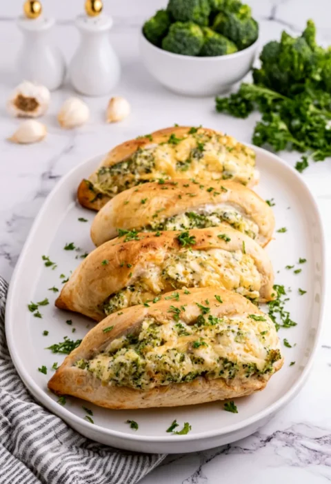 Broccoli Cheese Stuffed Chicken