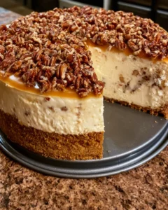 Butter Pecan Cheesecake