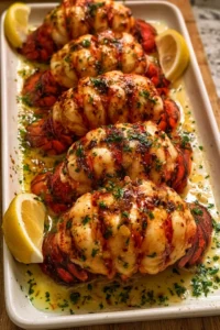 Buttery Garlic Lobster Tails