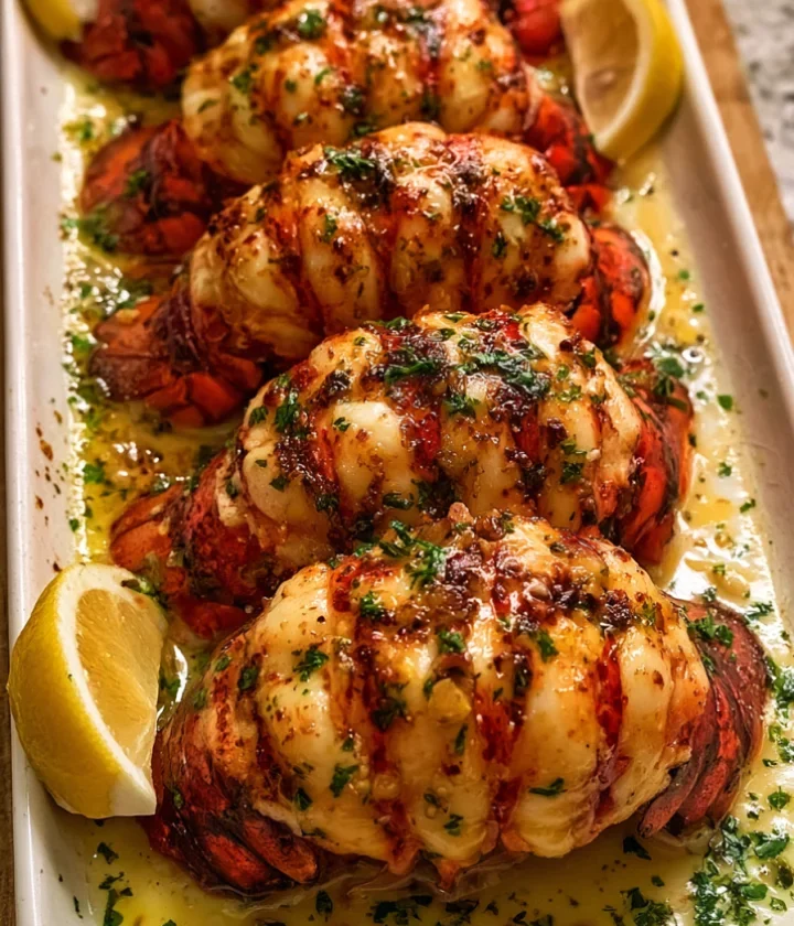 Buttery Garlic Lobster Tails