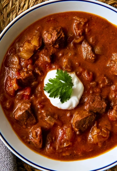 Carne con Chile Verde