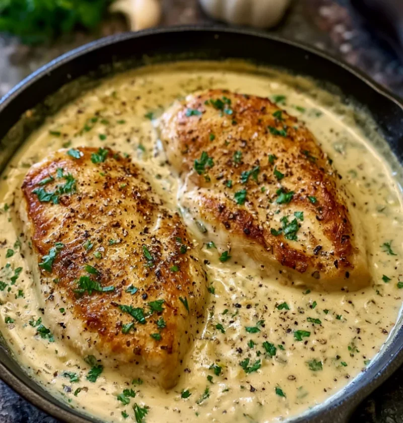 Creamy Garlic Herb Chicken