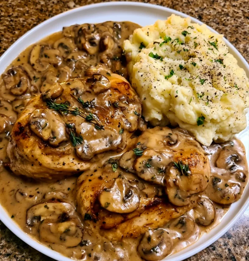 Creamy Mushroom Chicken