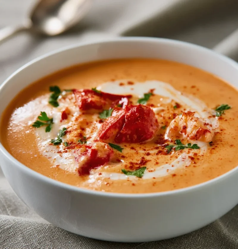 creamy crab bisque