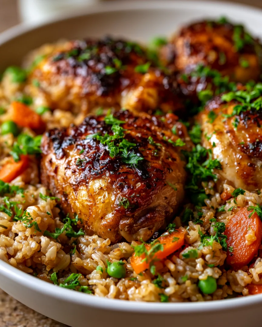 Delicious One Pot Chicken and Rice
