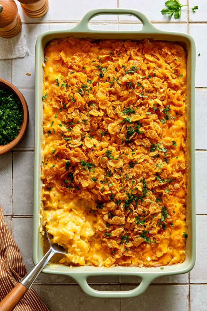 Easy Cheesy Hashbrown Casserole