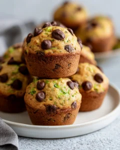 Moist Zucchini Chocolate Chip Muffins: Irresistible & Delicious