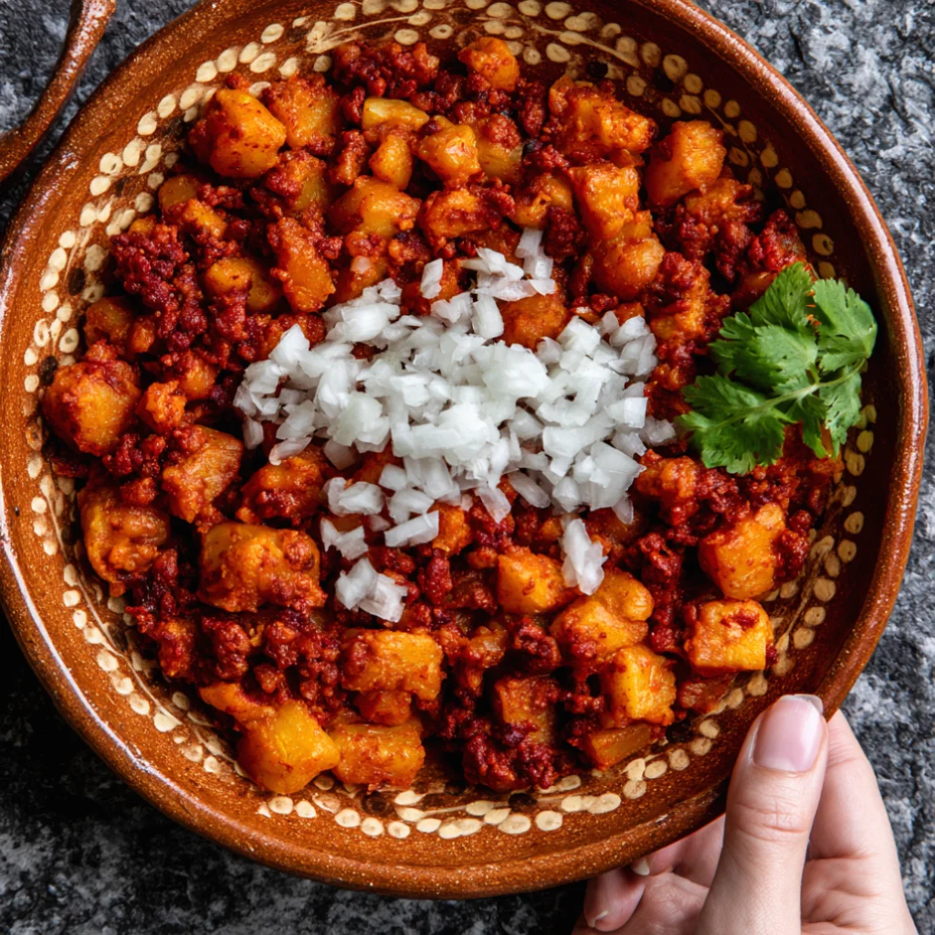 Papas con Chorizo (Potatoes and Chorizo)