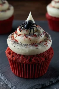 Perfect Black Velvet Cupcakes Easy Halloween Recipe