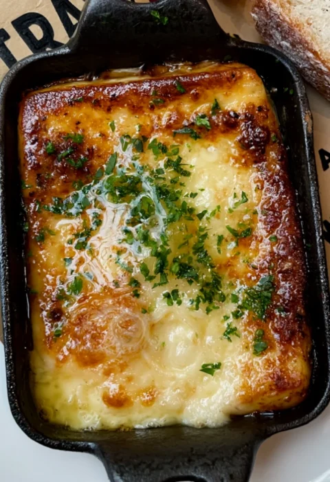 Traditional Greek Saganaki
