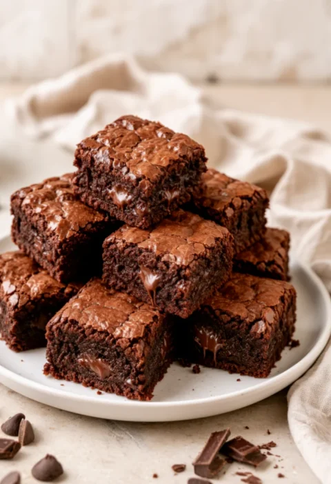 Easy Fudgy Brownies