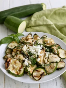 Grilled Zucchini Salad