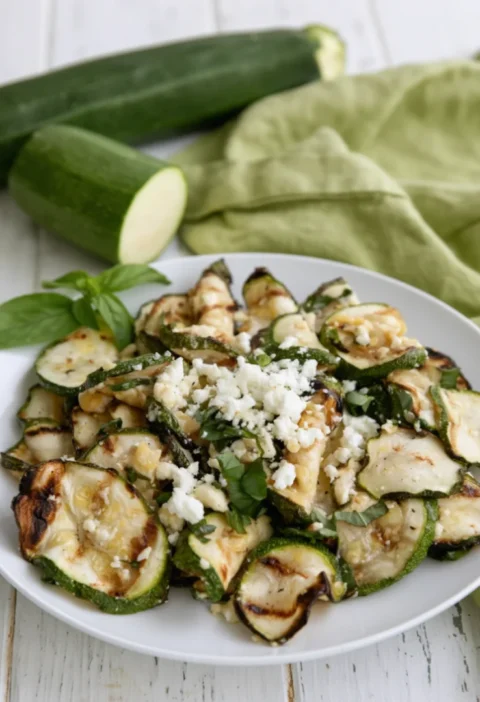 Grilled Zucchini Salad