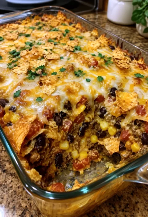 Mexican White Trash Casserole